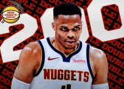 威少三巨头联手，掘金得分突破，爆发新星冲击季后赛！